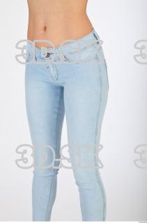 Thigh blue jeans of Molly 0002